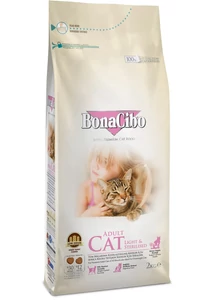 BONACIBO CAT (Light&Sterilized - Csirke, szardella, rák és rizs)