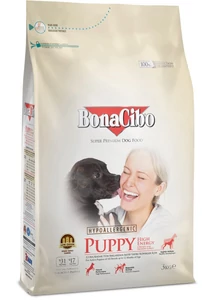 BONACIBO High Energy - PUPPY (Csirke, szardella és rizs)