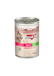 BONACIBO CANNED CAT FOODS BEEF 400g