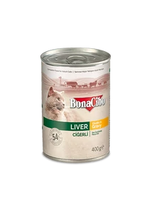 BONACIBO CANNED CAT FOODS LIVER 400g