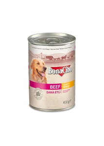 BONACIBO CANNED DOG FOODS BEEF 400g