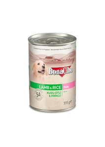 BONACIBO CANNED PUPPY PATE LAMB & RICE 400g