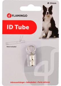 Flamingo címtartó kapszula fém 22 mm