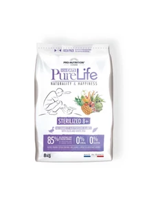 Flatazor Pro-Nutrition PureLife Cat Sterilized 8+ 8kg