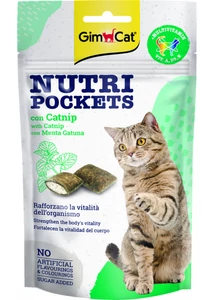 Gimborn Gimcat SNACK NUTRI POCKETS CATNIP&MULTI-V 60G