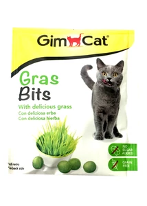 Gimborn Gimcat TABLETTA GRAS BITS (ZÖLD FŰ) TASTY TABS 15 G