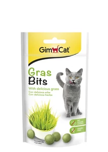 Gimborn Gimcat TABLETTA GRAS BITS (ZÖLD FŰ) TASTY TABS 50 G