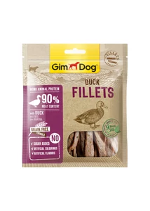 Gimborn Gimdog SNACK PURE FILETS KACSA+ZÖLD TEA 60G