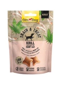 Gimborn Gimdog SNACK TRAIN&TREAT KRILL&KENDERMAG 125 G