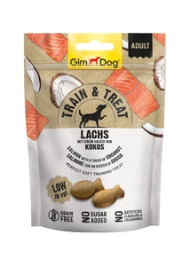 Gimborn Gimdog SNACK TRAIN&TREAT LAZAC&KÓKUSZ 125 G