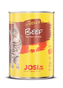 JosiCat konzerv Beef in Jelly 12 x 400g