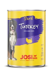 JosiDog konzerv Paté Turkey 12 x 400g