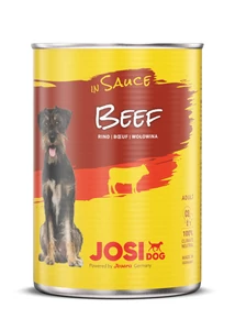 JosiDog konzerv Beef in Sauce 12 x 415g