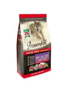 PRIMORDIAL-GRAIN-FREE DOG Mini Adult Szardínia&Liba 6 kg