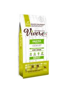 VIVERE LOW GRAIN DOG MEDIUM Adult Duck 12kg