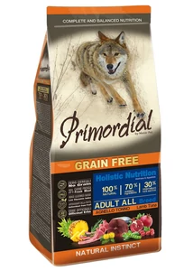 Primordial Grain Free Adult Bárány és Tonhal 12kg