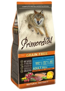 Primordial Grain Free Adult Kacsa és Pisztráng 12kg