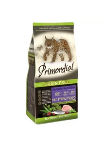 PRIMORDIAL GRAIN-FREE CAT Ivartalanított Pulyka&Hering 6 kg