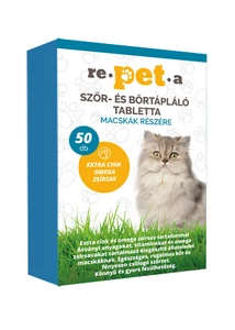 Repeta szőr- és bőrtápláló tabletta macskák részére 50x