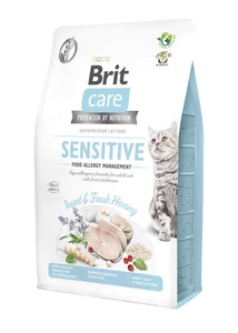 Brit Care Cat SENSITIVE FOOD ALLERGY MANAGEMENT ROVAR ÉS FRISS HERING