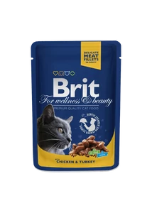 Brit Premium Cat Pouches Chicken & Turkey 100 G