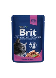 Brit Premium Cat Pouches Norwegian Salmon & Trout 100 G