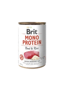 Brit Mono Protein Beef & Brown Rice 400 g