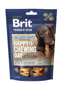 BRIT PREMIUM BY NATURE COLLAGEN CHEWS Waves 12cm 2db BRIT PREMIUM BY NATURE COLLAGEN CHEWS Waves 12cm 2db