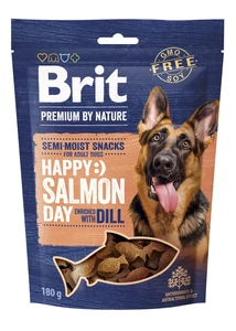 BRIT PREMIUM BY NATURE SEMI-MOIST SNACKS  Salmon with Dill 180 g