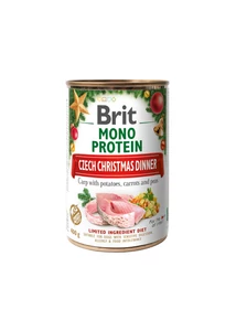 Brit Mono Protein Karácsonyi 400 g