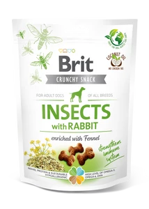 Brit Care Dog Crunchy Cracker Insects with Rabbit and Fennel 200g