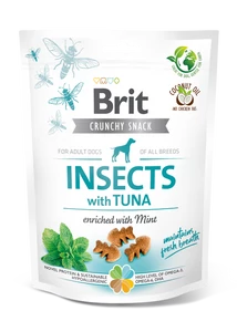 Brit Care Dog Crunchy Cracker Insects with Tuna and Mint 200g