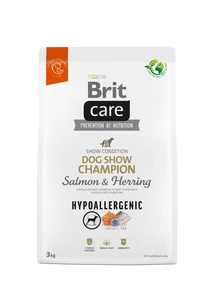 Brit Care Dog Hypoallergenic Salmon&Hering Dog Show Champion 3 kg