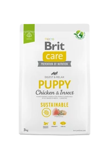 Brit Care Dog Sustainable Insect Puppy 3 kg