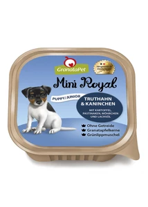 GranataPet Mini Royal Puppy/Junior pulyka és nyúl 150g 11db