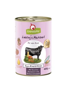 GranataPet Liebling´s Mahlzeit Angus marha és sütőtök 400 g