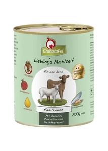 GranataPet Liebling´s Mahlzeit borjú és bárány konzerv 800 g 6db