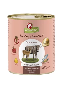 GranataPet Liebling´s Mahlzeit vadragu és marha konzerv 800 g 6db