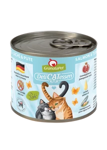 GranataPet Delicatessen konzerv lazac és pulyka konzerv 400g 6db