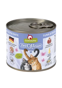 GranataPet Delicatessen konzerv tonhal és kacsa 400g 6db