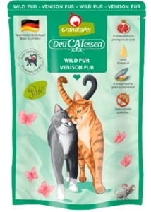 GranataPet Delicatessen Pouch Wild PUR 85g