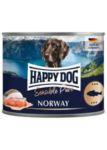 Happy Dog Supreme Sensible PUR KONZERV NORWAY (tengeri hal) 6X200 G