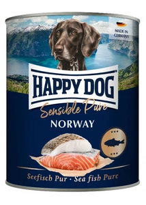 Happy Dog Supreme Sensible PUR KONZERV NORWAY (tengeri hal) 6X800 G