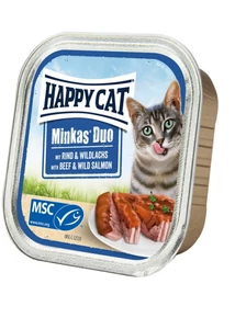 HAPPY CAT MINKAS DUO MARHA-VADLAZAC 100 G