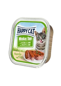 HAPPY CAT MINKAS DUO SZÁRNYAS-BÁRÁNY 12x100g