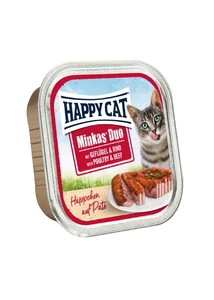 HAPPY CAT MINKAS DUO SZÁRNYAS-MARHA 12x100g