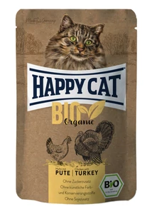 Happy Cat POUCH HÚS BIO CSIRKE-PULYKA 85 G