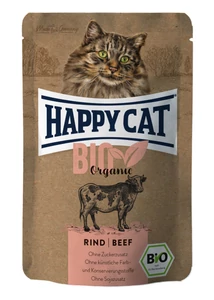 Happy Cat POUCH HÚS BIO MARHA 85 G