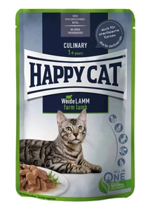 Happy Cat POUCH SZÓSZ CULINARY BÁRÁNY 24x85g