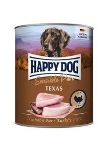 Happy Dog Supreme Sensible PUR KONZERV TEXAS (pulyka) 6X800 G